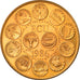 Frankreich, Medaille, Ecu Europa, Marianne, 1986, Rodier, STGL, Gilt Bronze