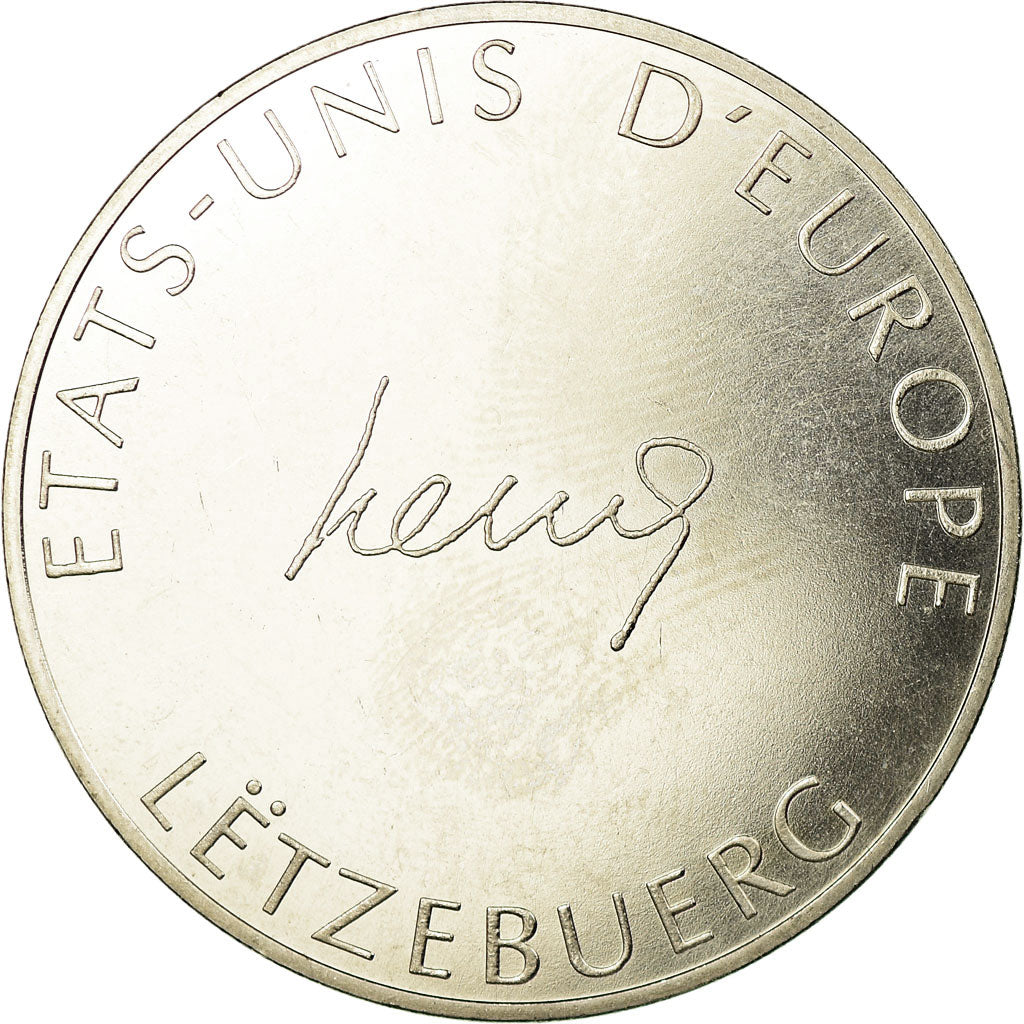 Luxembourg, Medal, Etats-Unis d'Europe, MS(64), Silvered bronze