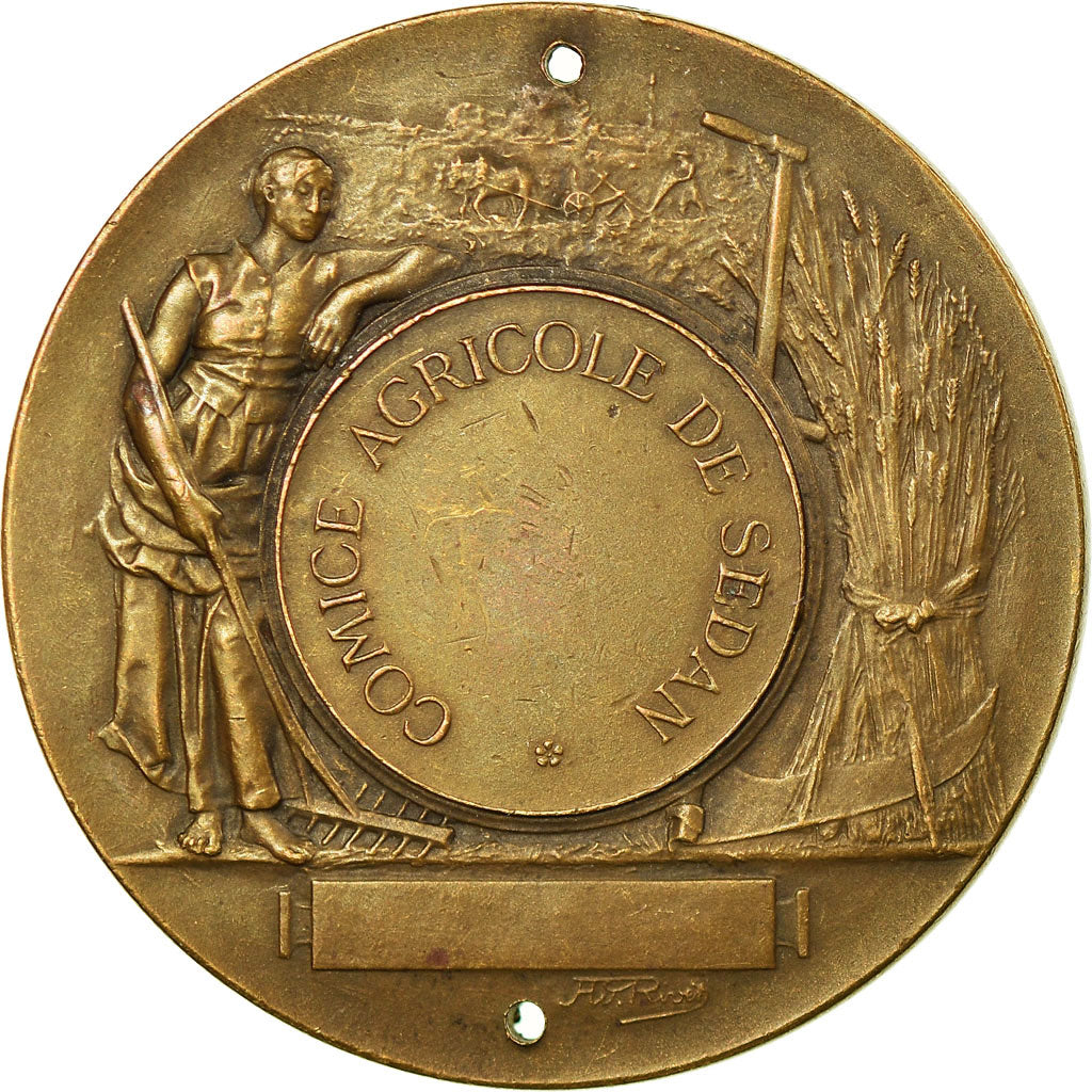 France, Medal, Comice Agricole de Sedan, Rivet, AU(50-53), Bronze