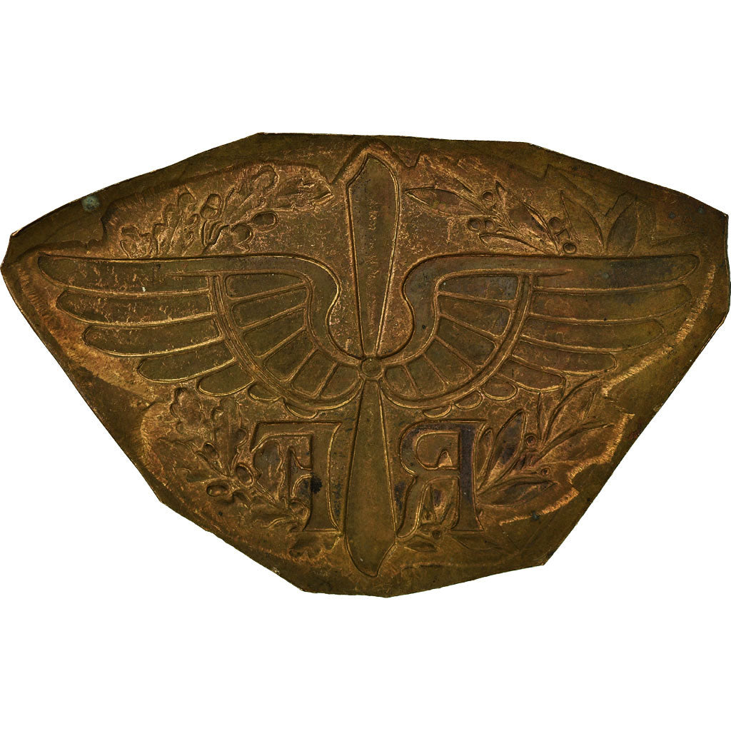 France, Médaille, Plaque, Armée de l'air, République Française, SPL, Cuivre