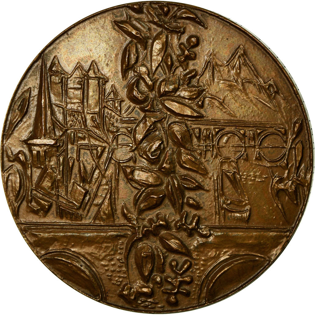 Francia, medaglia, Tourisme, Associations d'Agences de Voyages, 1975, SPL