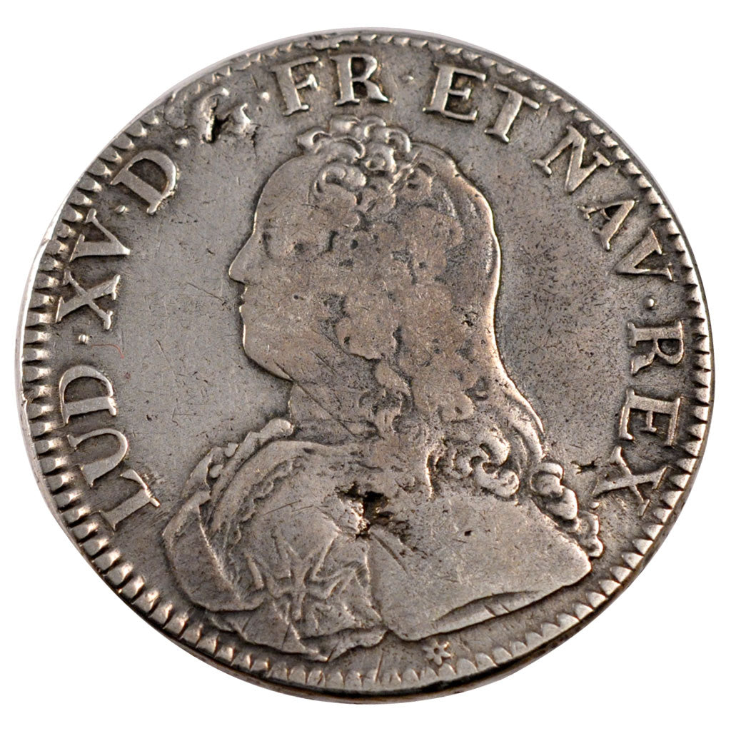 Louis XV, Écu aux branches d'olivier