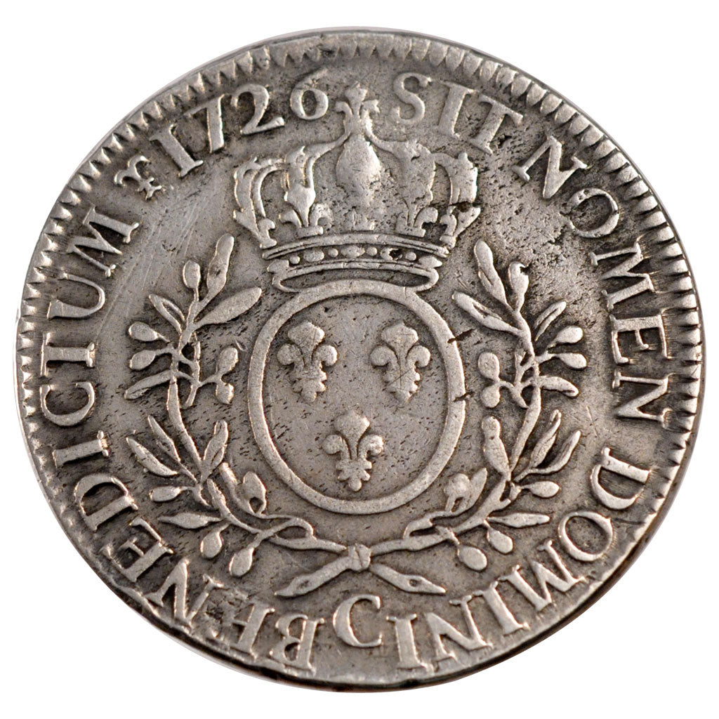 Louis XV, Écu aux branches d'olivier