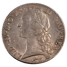 Louis XV,  Écu au bandeau