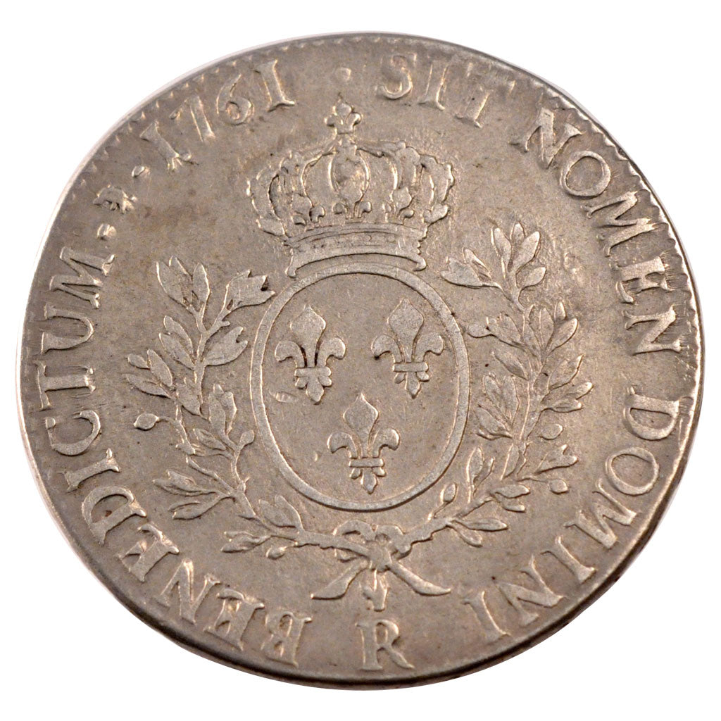 Louis XV,  Écu au bandeau