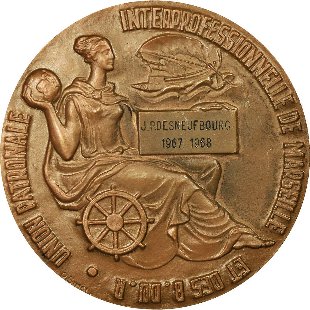 Frankreich, Medaille, Union Patronale Interprofessionnelle de Marseille