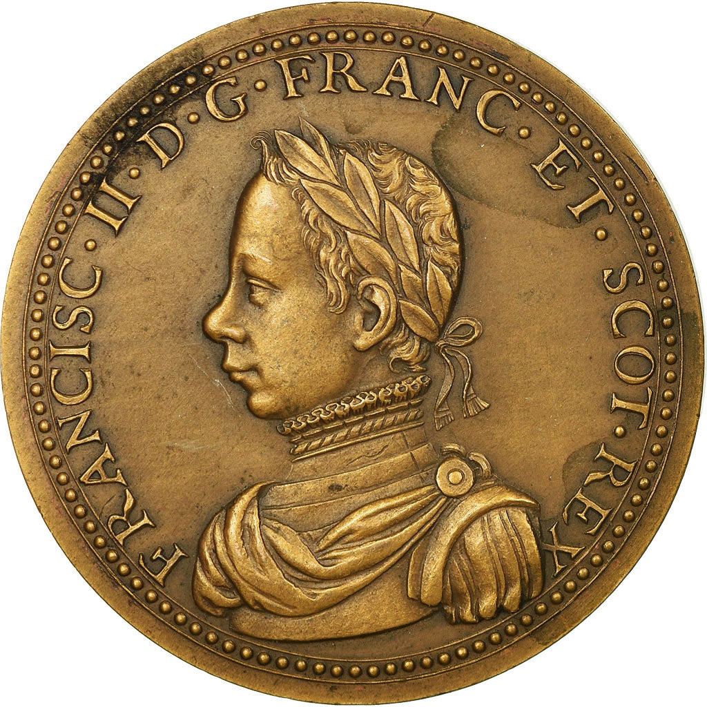 Frankrijk, Medaille, François II, Paix d'Edimbourg (1560), Restrike, PR+