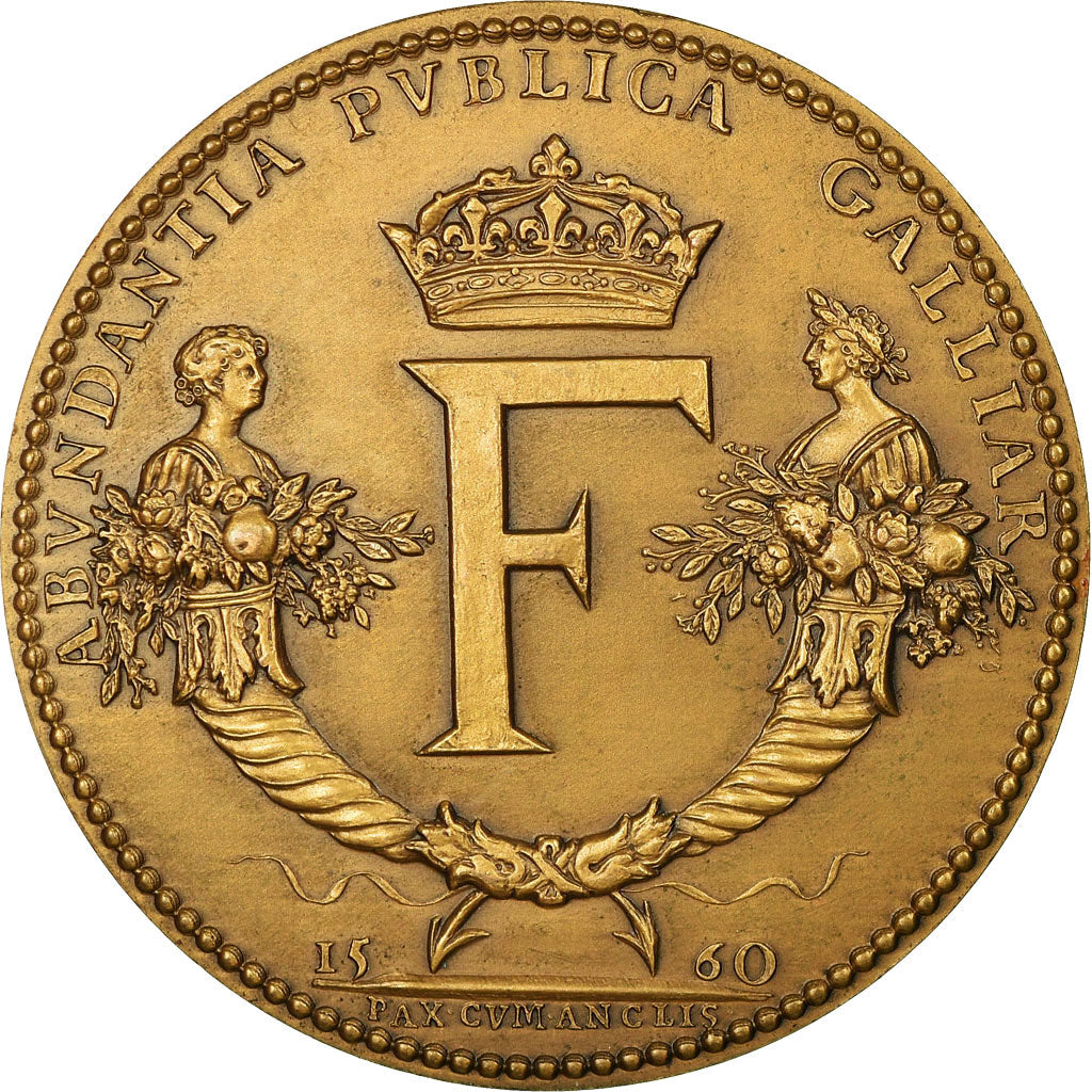 Frankrijk, Medaille, François II, Paix d'Edimbourg (1560), Restrike, PR+