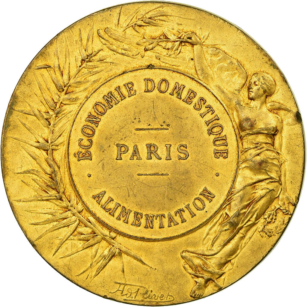 França, Medal, Economie Domestique, Alimentation, Paris, Bottée, EF(40-45)