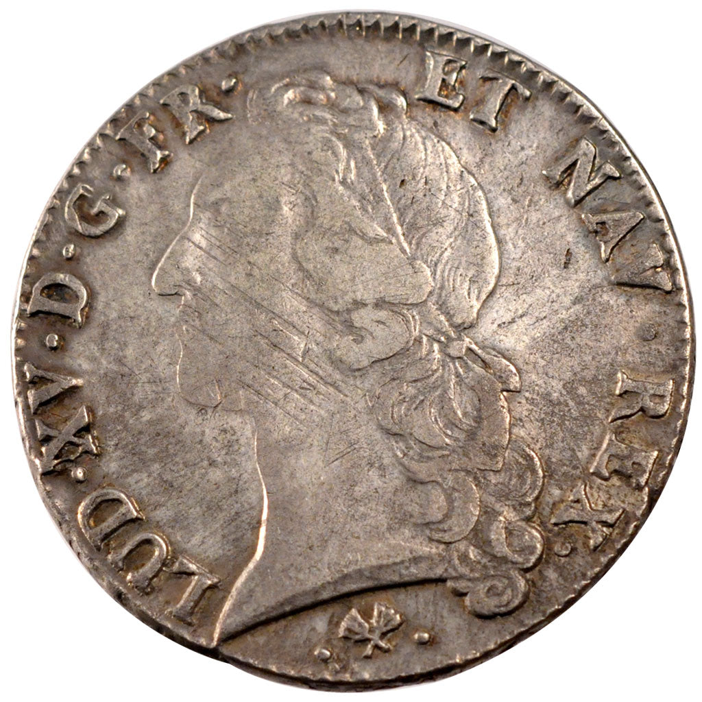 FRANCE, Écu au bandeau, ECU, 1768, Bayonne, KM #512.12, VF(30-35), Silver, ...