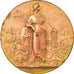 França, Medal, 18ème Exposition Nationale du Travail, 1911, Massonnet