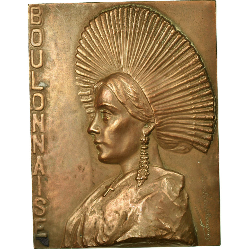 France, Médaille, Boulonnaise, Calvaire de la Falaise, Région Nord, 1981