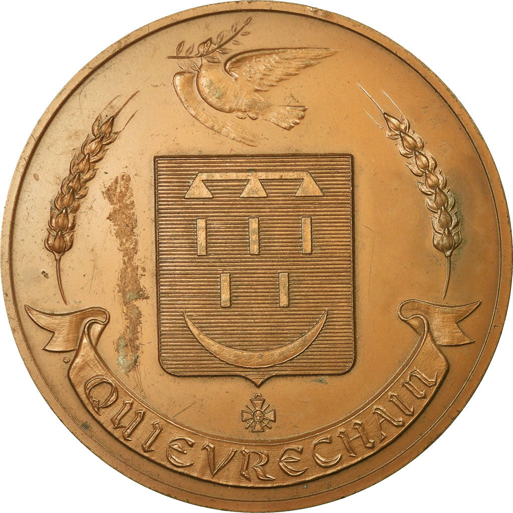 França, Medal, 40ème Anniversaire de la Libération, Quiévrechain, 1984