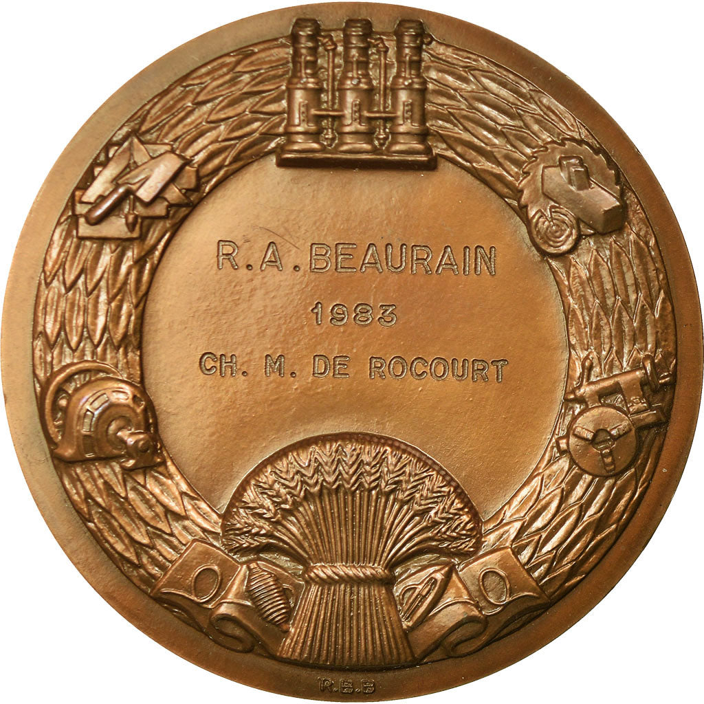 Francia, medalla, Société industrielle et commerciale de l'Aisne, Business &