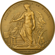 Frankreich, Medaille, Société Industrielle de l'Aisne, 1947, Borrel.A, VZ+