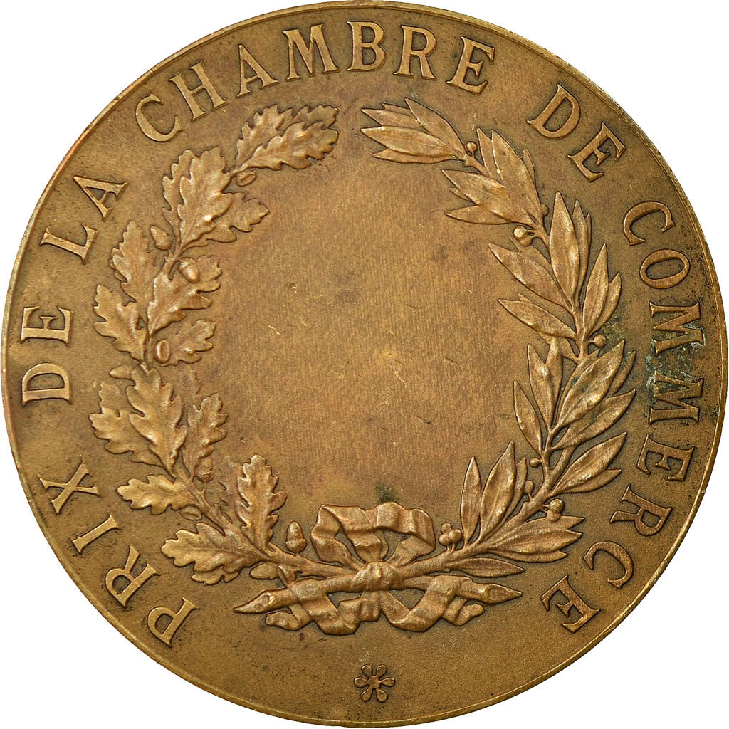 Francia, medalla, Chambre de Commerce de Boulogne-sur-mer, Desaide, EBC+, Bronce