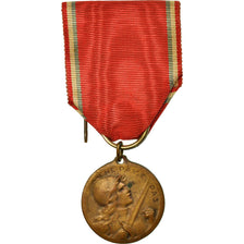 França, Médaille de Verdun, Medal, 1916, Qualidade Excelente, Vernier, Bronze