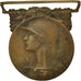 France, Grande Guerre, Médaille, 1914-1918, Très bon état, Bronze, 33