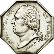 France, Jeton, Royal, 1822, SUP+, Argent