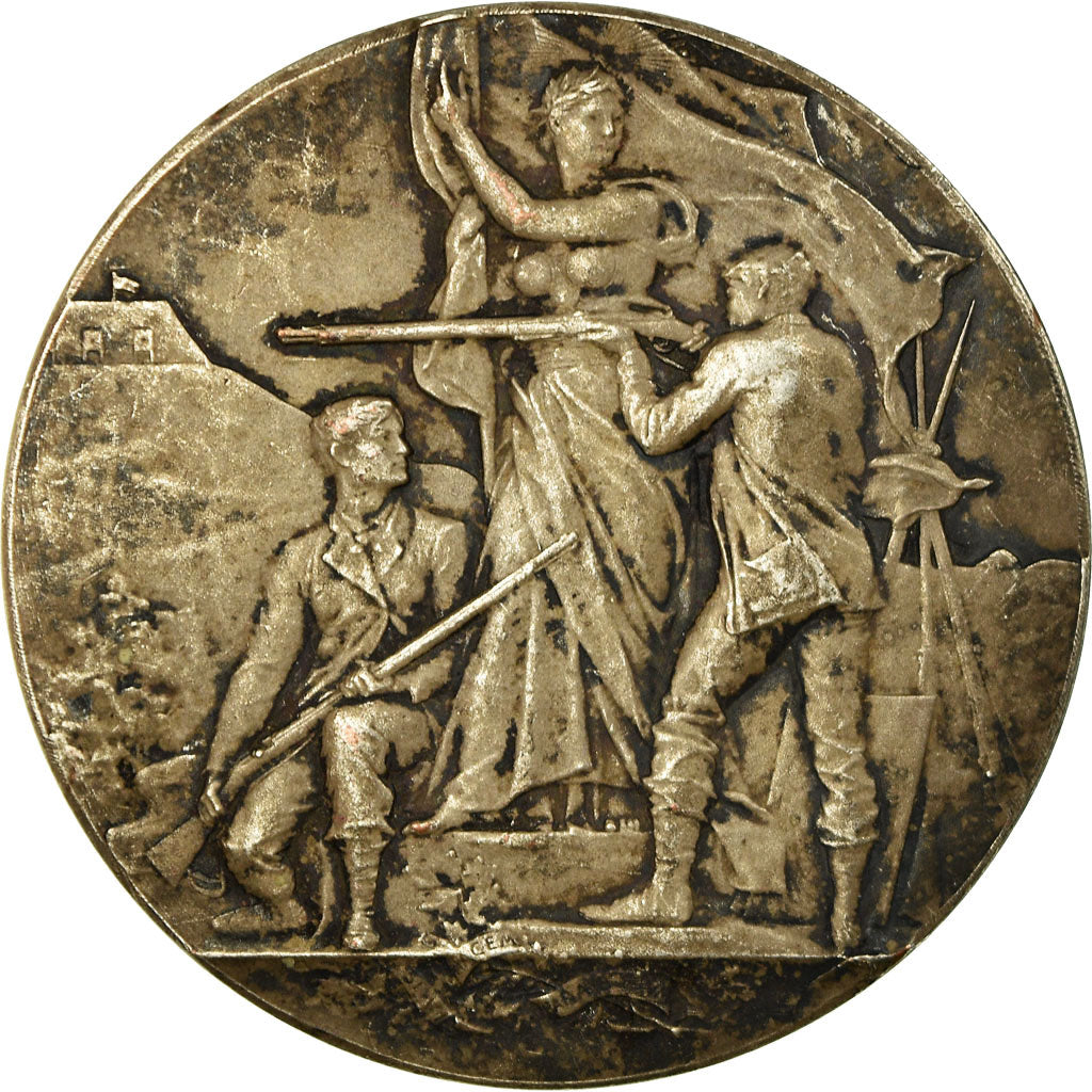 France, Médaille, Union des Sociétés de Tir et de Préparation Militaire de