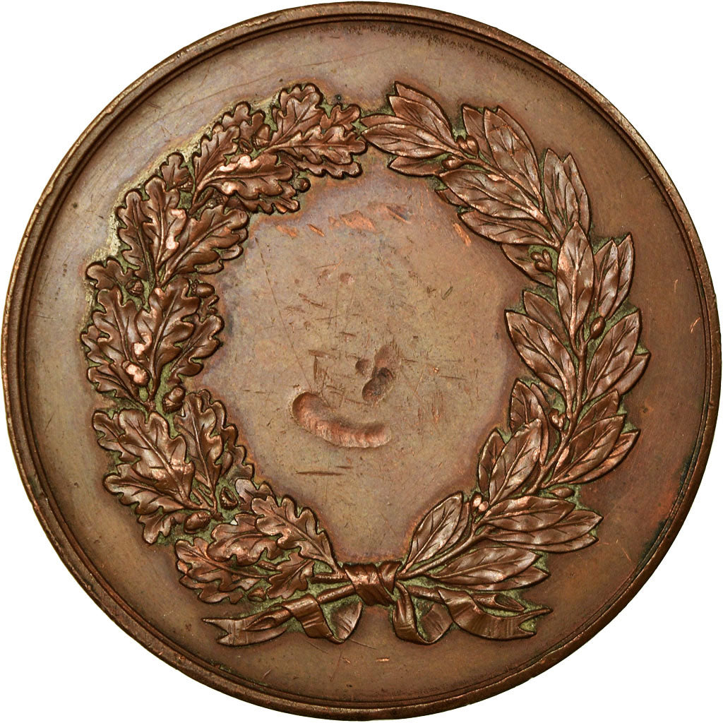 Francia, medalla, Société de Tir de Reims, MBC+, Cobre