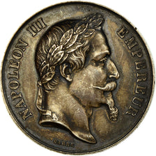 Francia, medaglia, Napoléon III, Exposition Scolaire, Tarn-et-Garonne, 1869