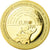 Letland, Medaille, Euro, Europa, UNC, Copper Gilt