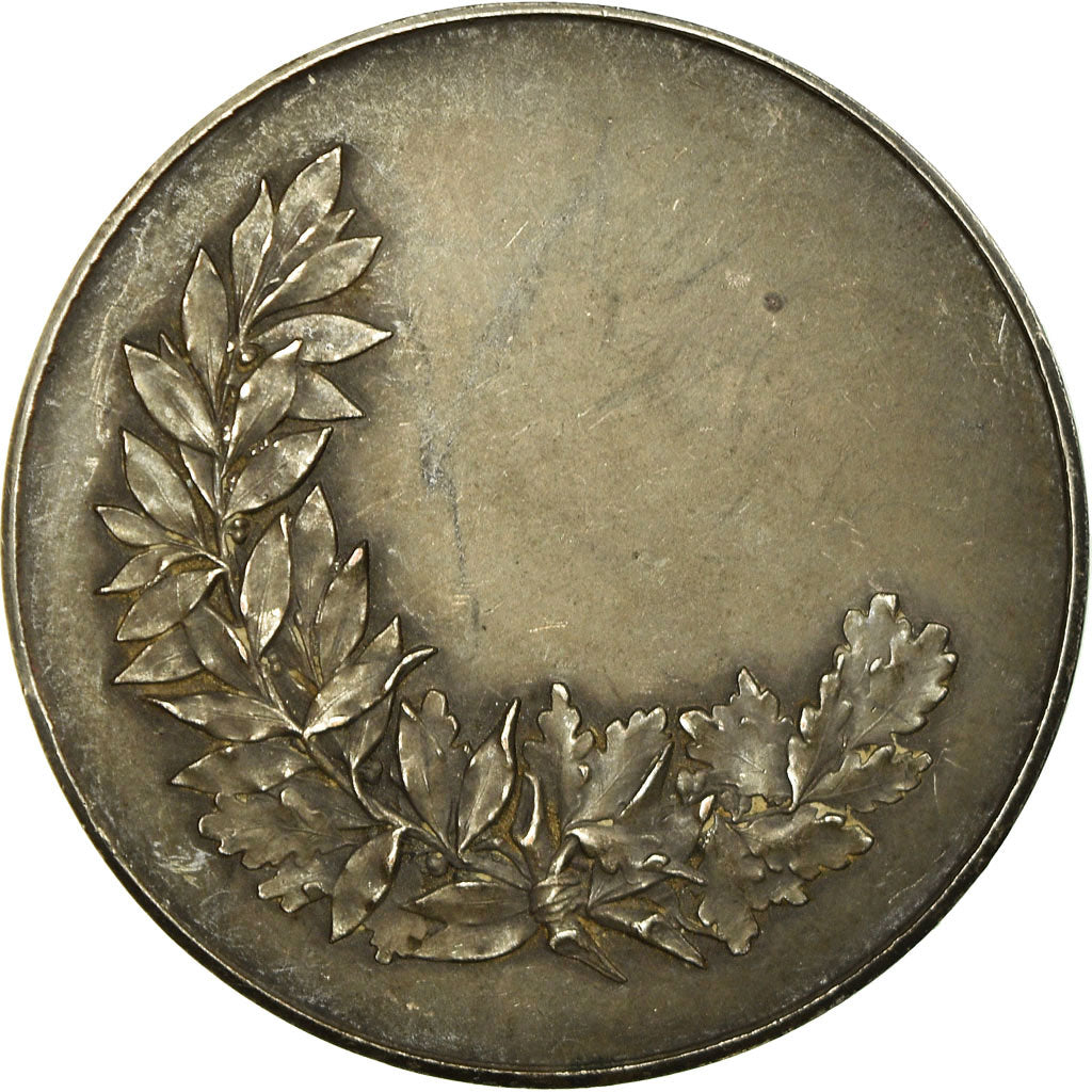 France, Medal, Gauloise Casquée, Albert Herbemont, AU(55-58), Silvered bronze