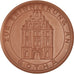 Alemania, medalla, Zur Erinnerung an Gotha, 1975, FDC, (Sin composición)