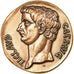 Francia, medalla, Reproduction Monnaie Antique, Claude, FDC, Cobre