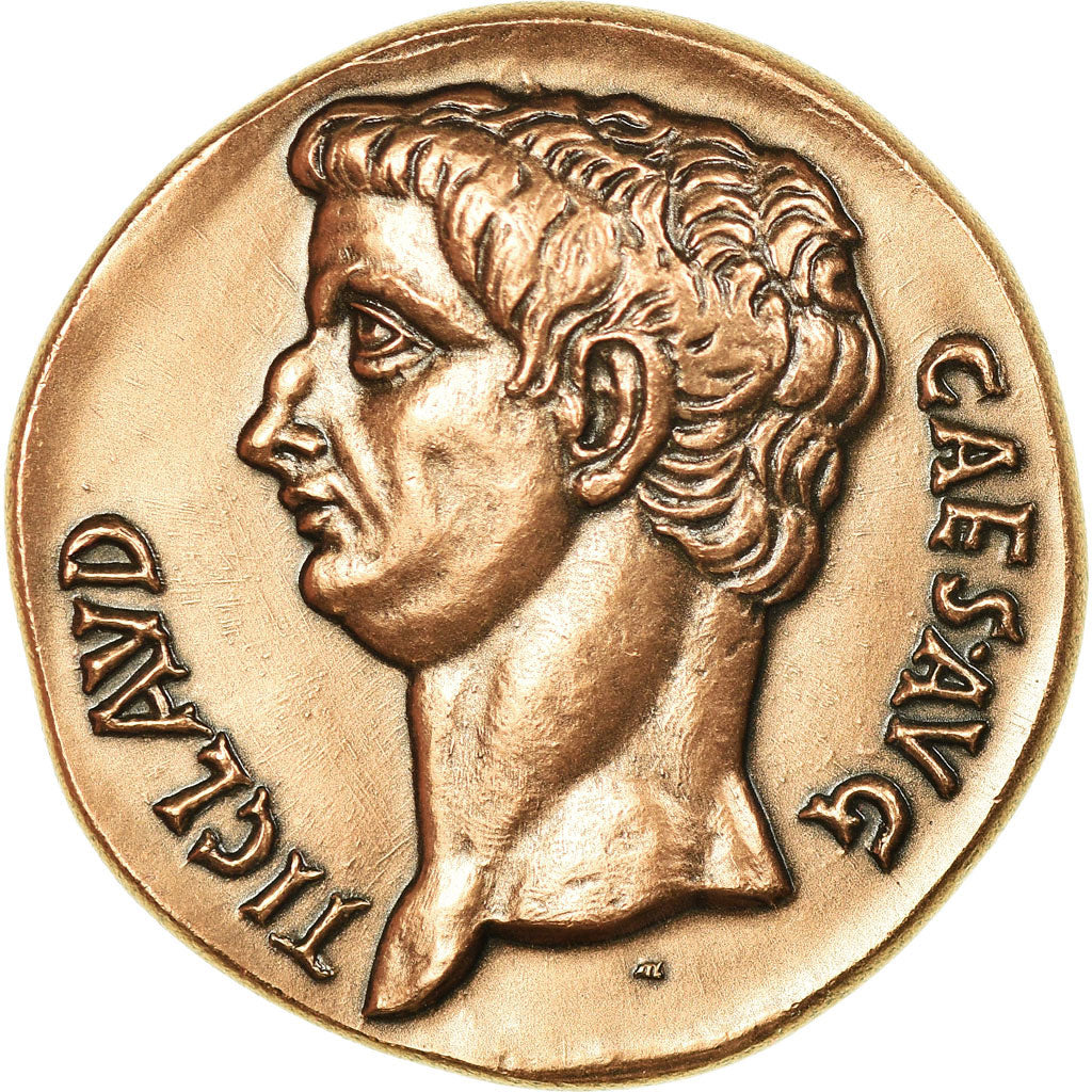 Frankrijk, Medaille, Reproduction Monnaie Antique, Claude, UNC, Koper