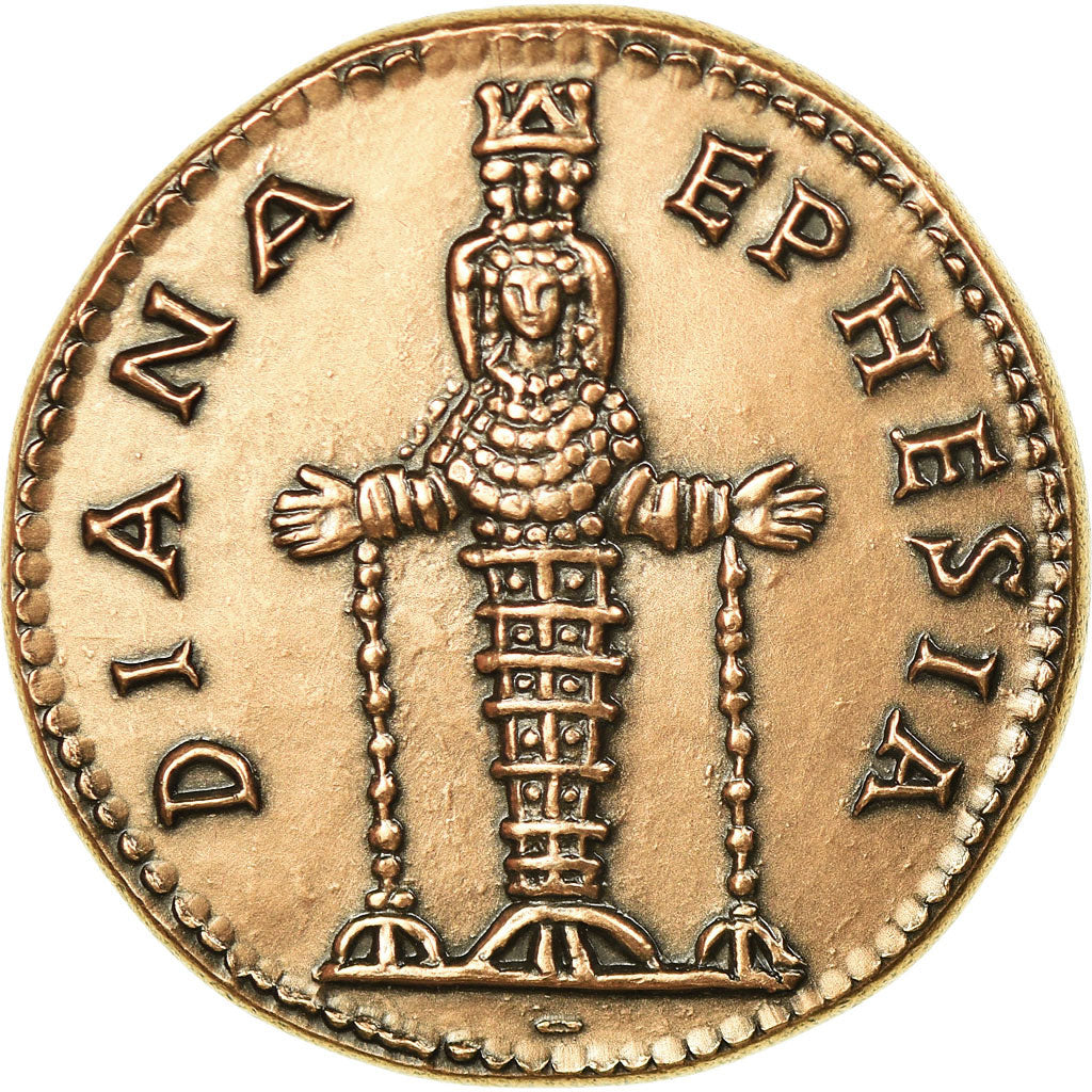 France, Medal, Reproduction Monnaie Antique,  Hadrien, MS(65-70), Copper