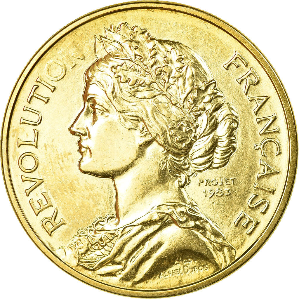 France, Médaille, Bicentenaire de la Prise de la Bastille, 1989, FDC