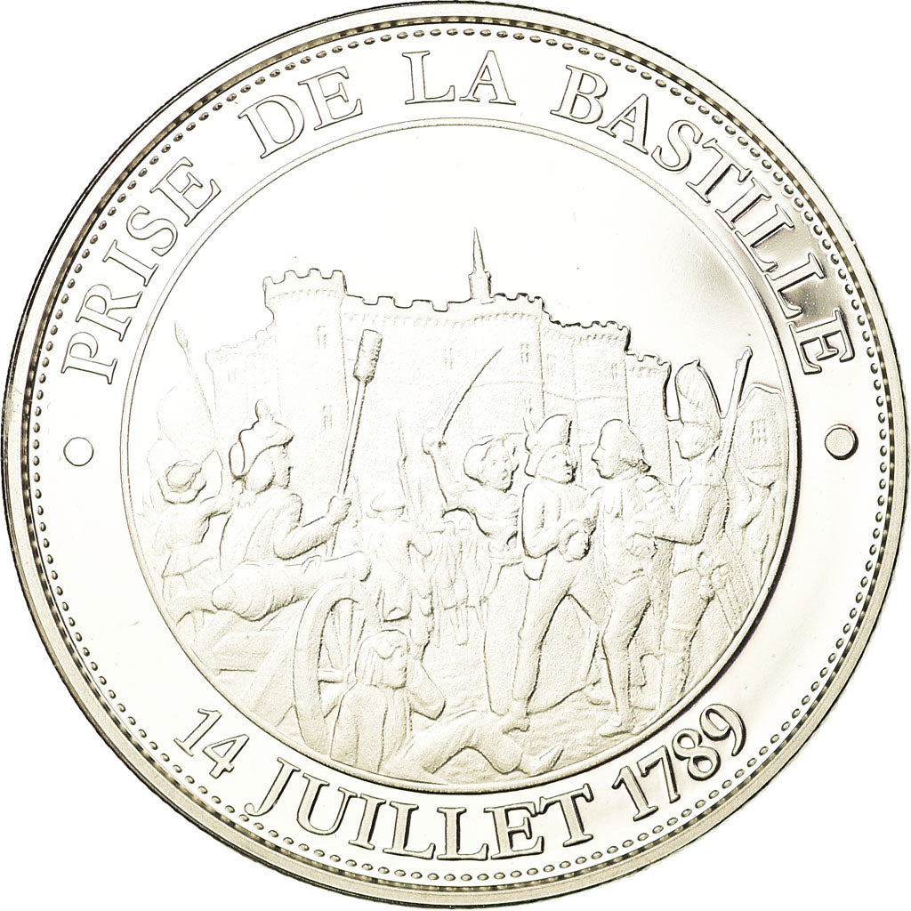 France, Médaille, Révolution Française, Prise de la Bastille, SPL+