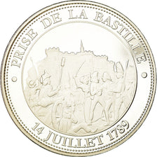 France, Medal, Révolution Française, Prise de la Bastille, MS(64)