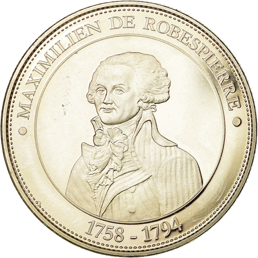 France, Medal, Révolution Française, Maximilien de Robespierre, MS(65-70)
