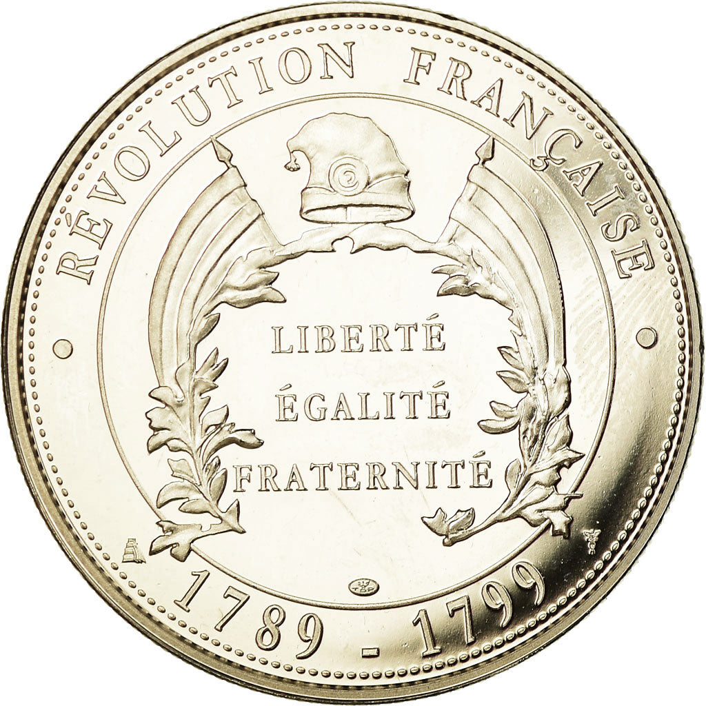 France, Medal, Révolution Française, Maximilien de Robespierre, MS(65-70)