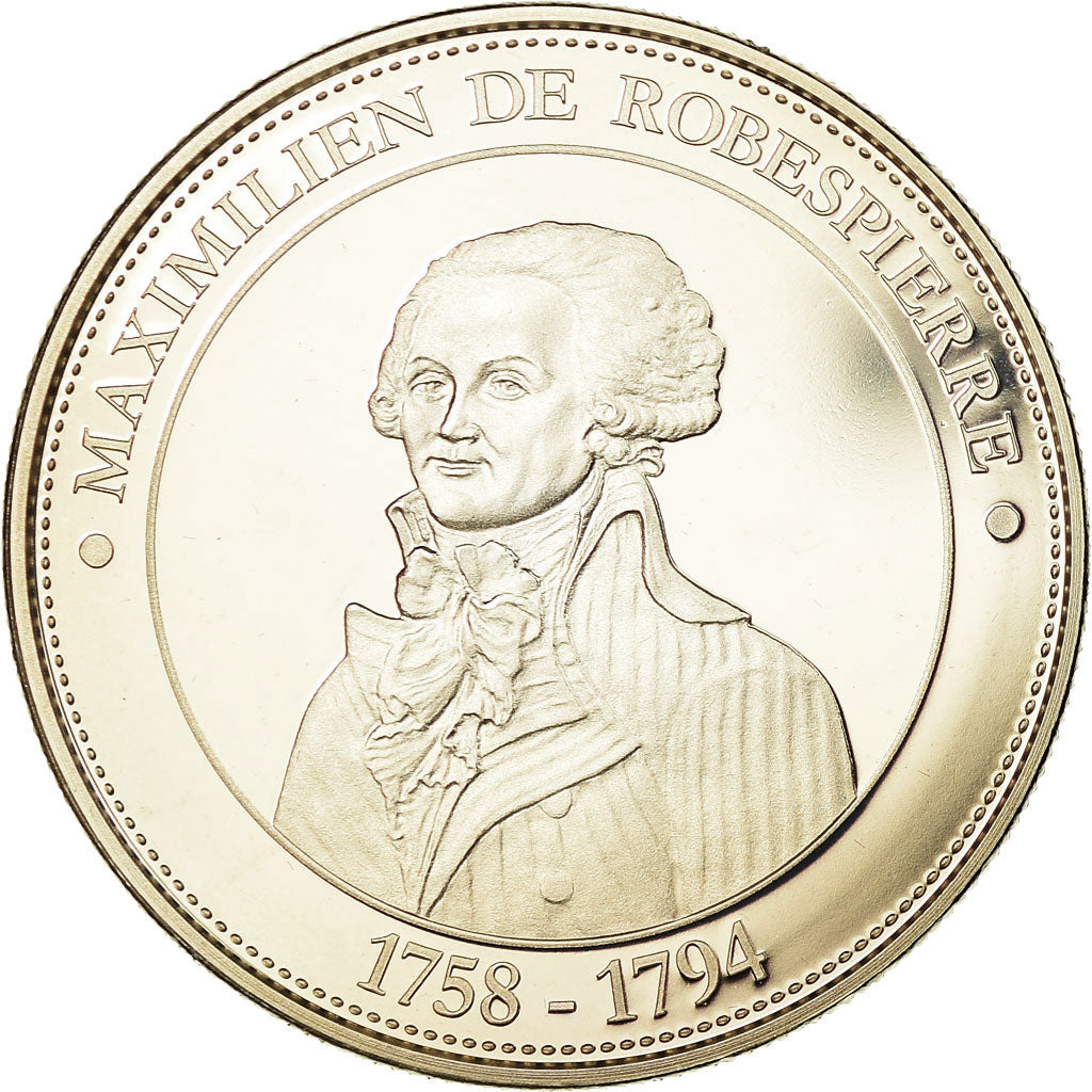 France, Medal, Révolution Française, Maximilien de Robespierre, MS(65-70)