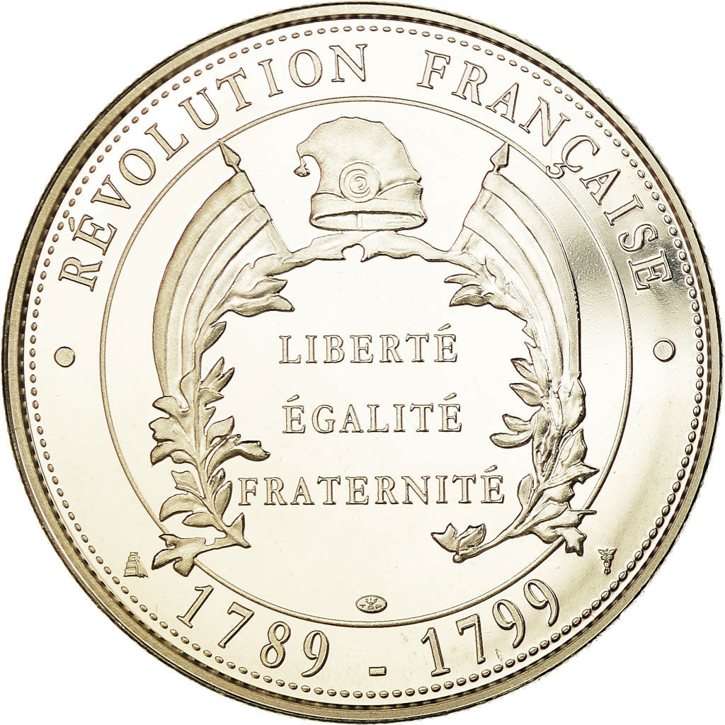 France, Medal, Révolution Française, Maximilien de Robespierre, MS(65-70)