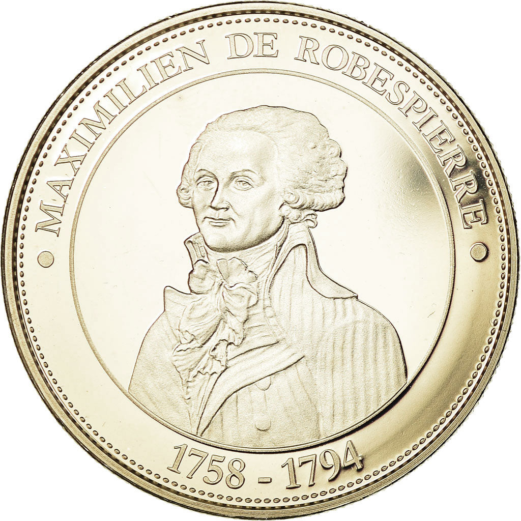 France, Medal, Révolution Française, Maximilien de Robespierre, MS(65-70)