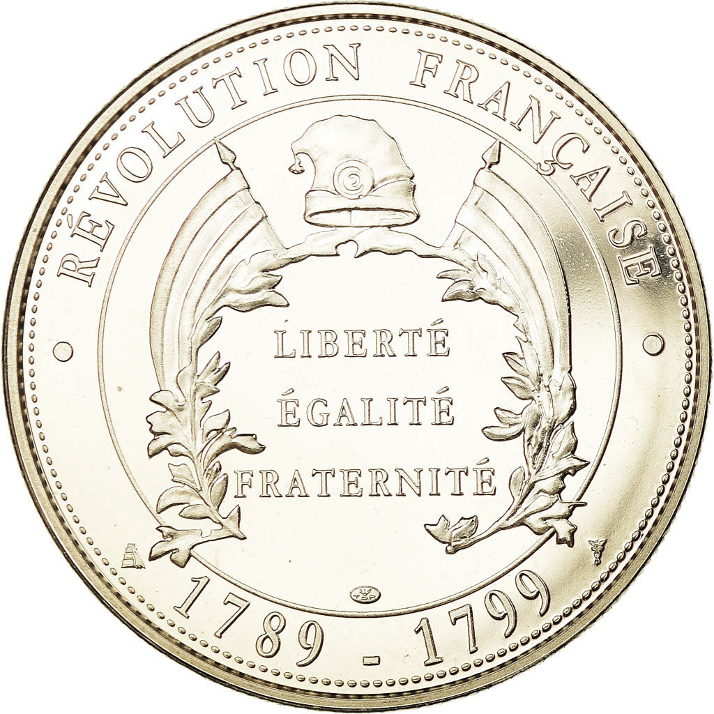 France, Medal, Révolution Française, Maximilien de Robespierre, MS(65-70)