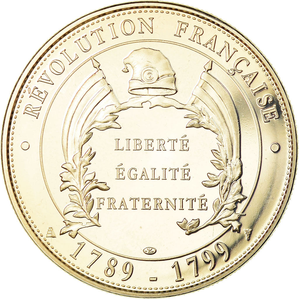 Francia, medalla, Révolution Française, Médaille du Citoyen, SC+, Cobre -