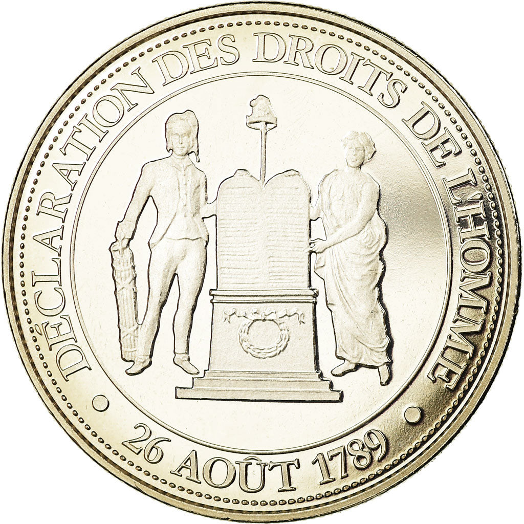 France, Médaille, Révolution Française, Déclaration des Droits de l'Homme