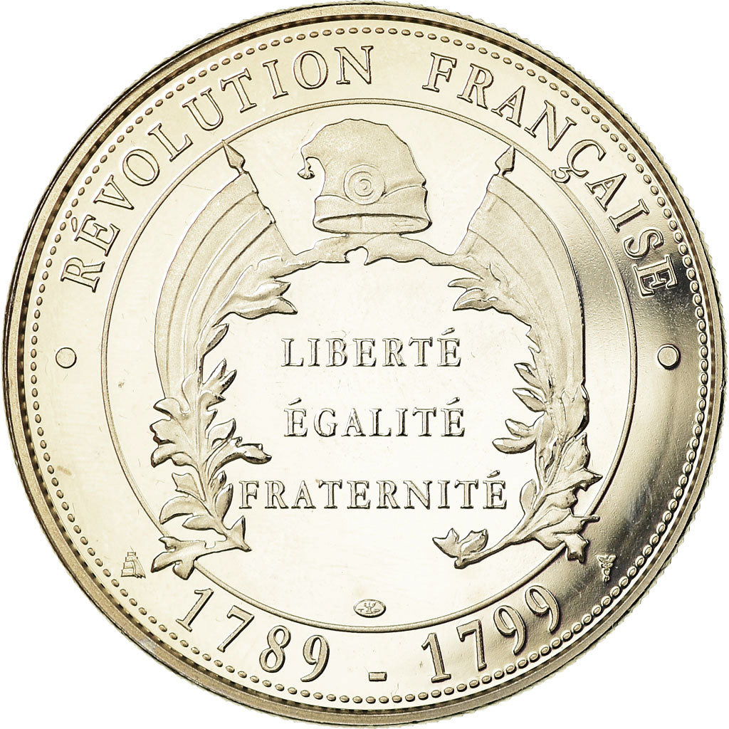 Francia, medalla, Révolution Française, La Marseillaise, FDC, Cobre - níquel