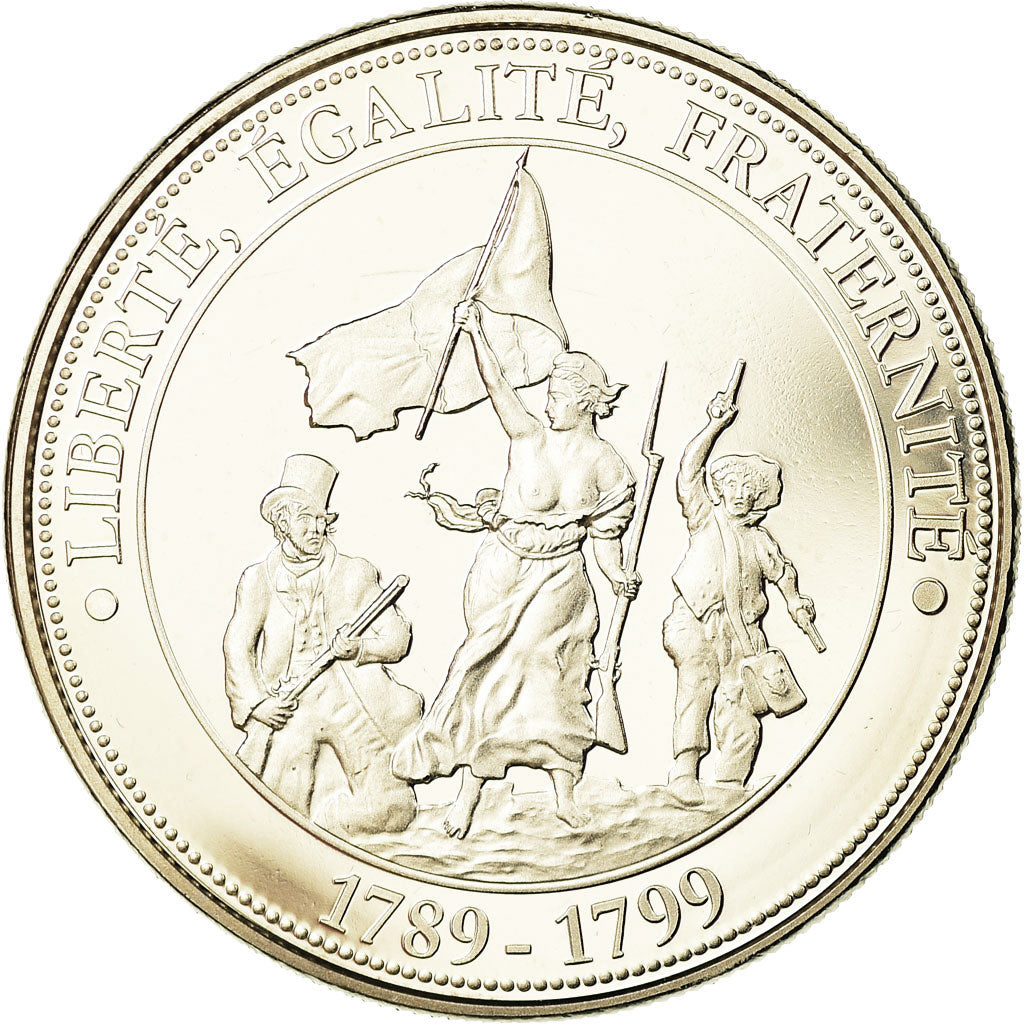 France, Medal, Révolution Française, Liberté, Egalité, Fraternité