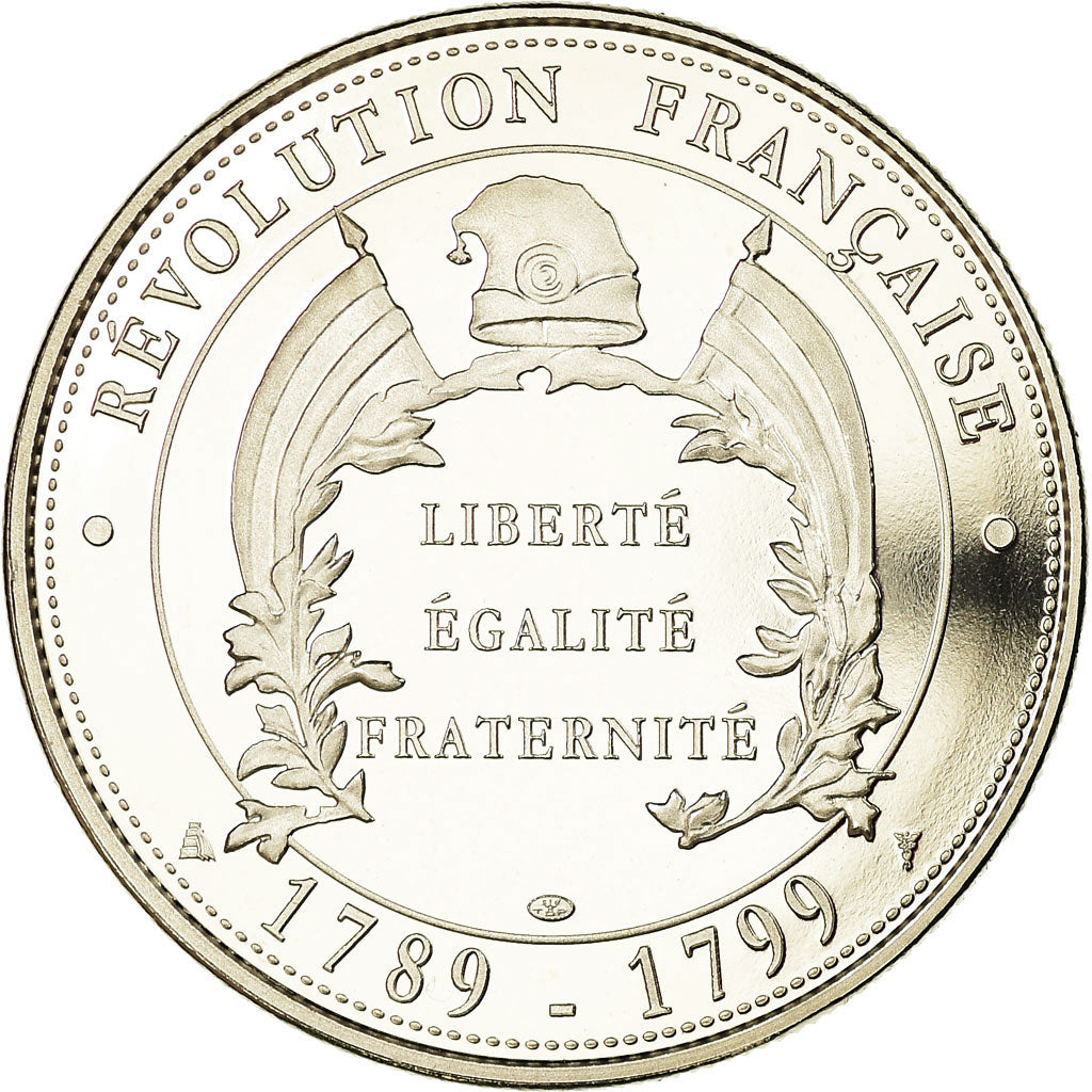 France, Médaille, Les adieux de Louis XVI, History, FDC, Copper-nickel