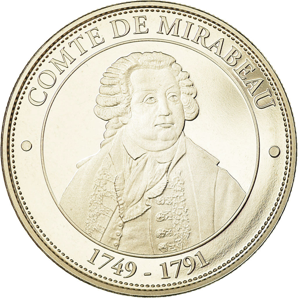 France, Médaille, Révolution Française, Comte de Mirabeau, FDC, Copper-nickel