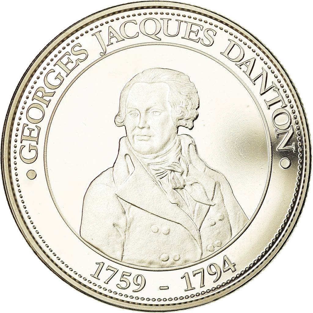 France, Médaille, Révolution Française, Danton, FDC, Copper-nickel