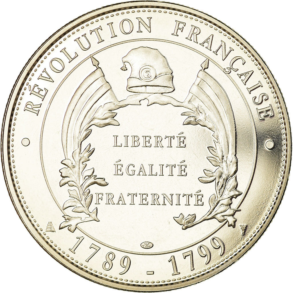 Francia, medalla, Révolution Française, Bataille de Valmy, FDC, Cobre -
