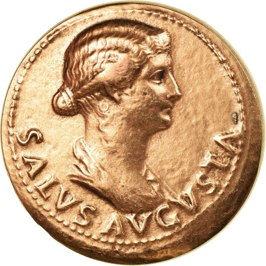 France, Medal, Reproduction Monnaie Antique,  Julia Augusta, SPL+, Cuivre